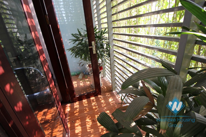 Beautiful house with swimming pool for rent near Lotte, Ba Dinh, Hanoi